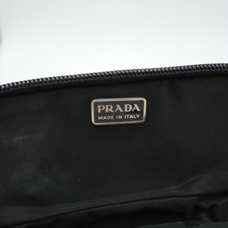 PRADA（プラダ） テスート ペンケース ブラック ナイロン 筆箱 ポーチ