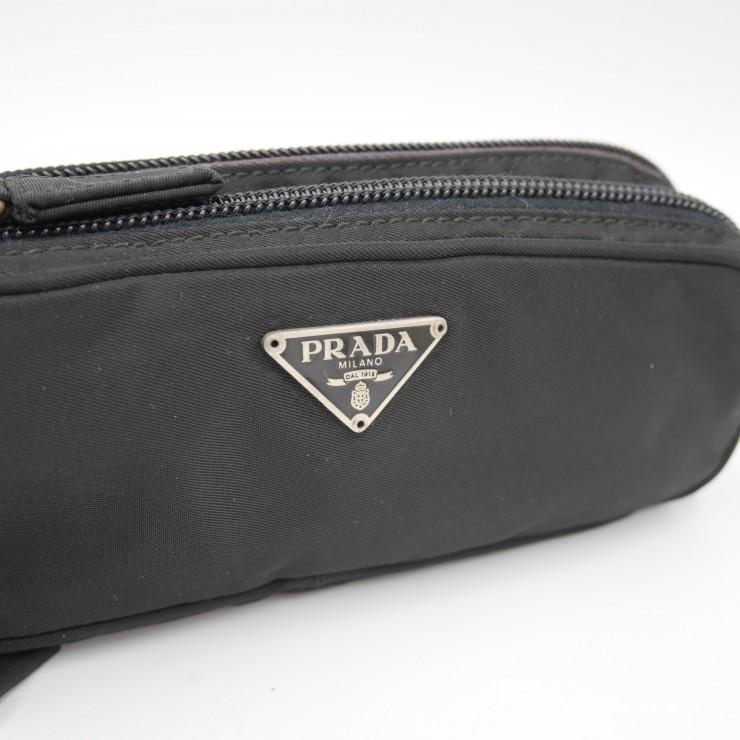 PRADA（プラダ） テスート ペンケース ブラック ナイロン 筆箱 ポーチ