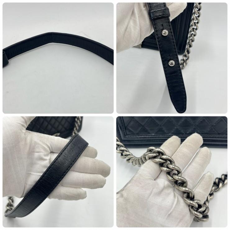 CHANEL（シャネル） ボーイシャネル チェーンショルダーバッグ 黒
