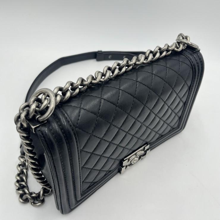 CHANEL（シャネル） ボーイシャネル チェーンショルダーバッグ 黒