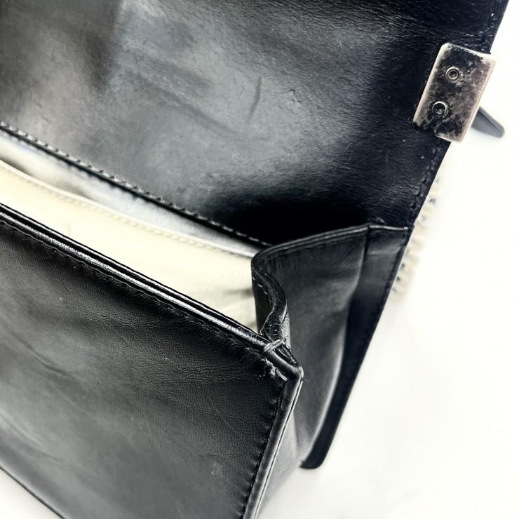 CHANEL（シャネル） ボーイシャネル チェーンショルダーバッグ 黒