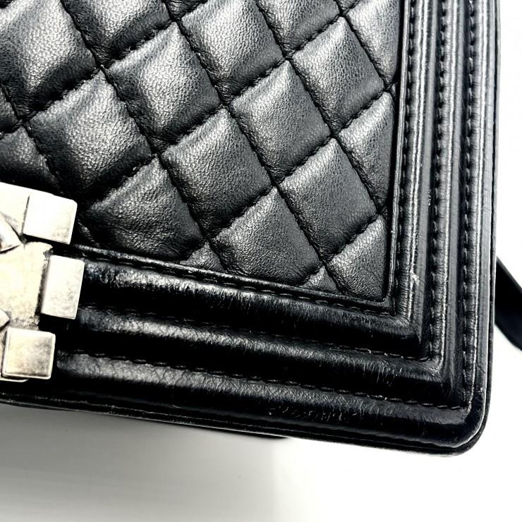 CHANEL（シャネル） ボーイシャネル チェーンショルダーバッグ 黒