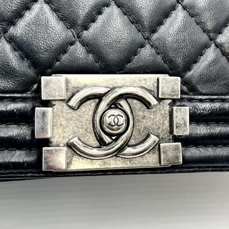 CHANEL（シャネル） ボーイシャネル チェーンショルダーバッグ 黒