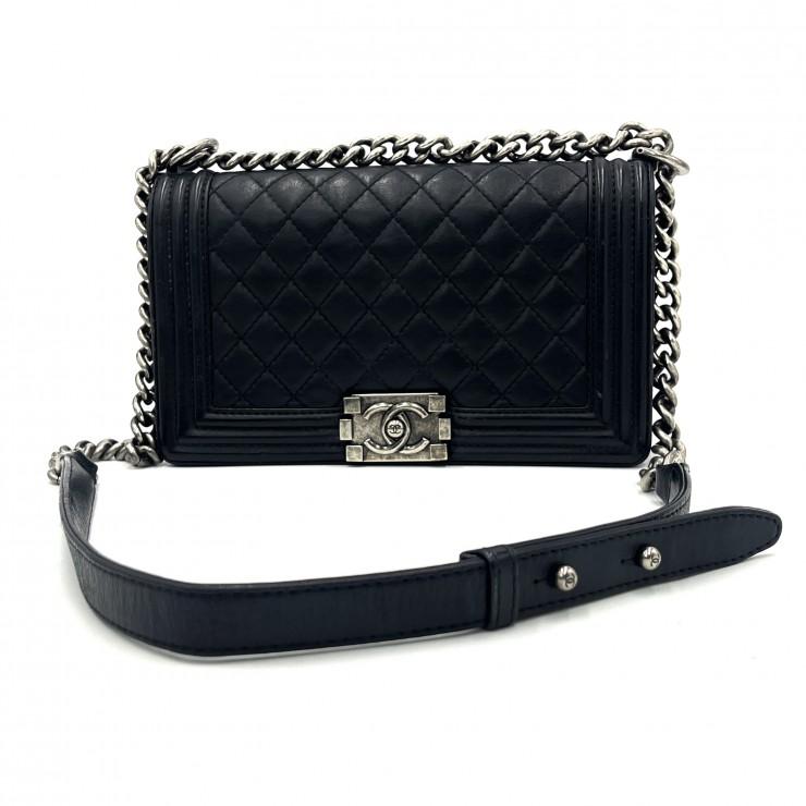 CHANEL（シャネル） ボーイシャネル チェーンショルダーバッグ 黒