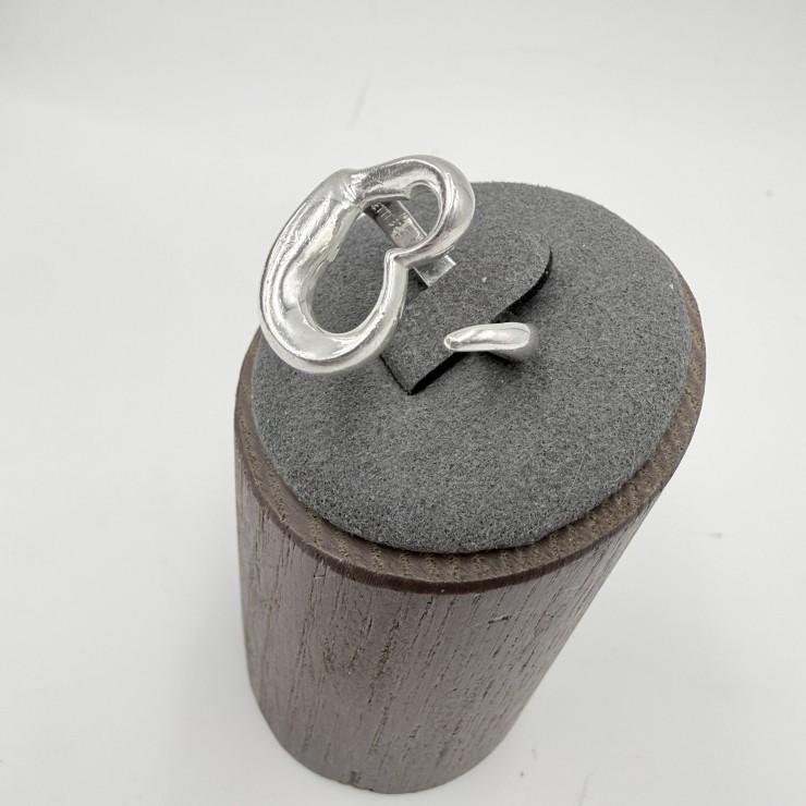 TIFFANY&Co.（ティファニー） オープン ハート リング 10号 シルバー
