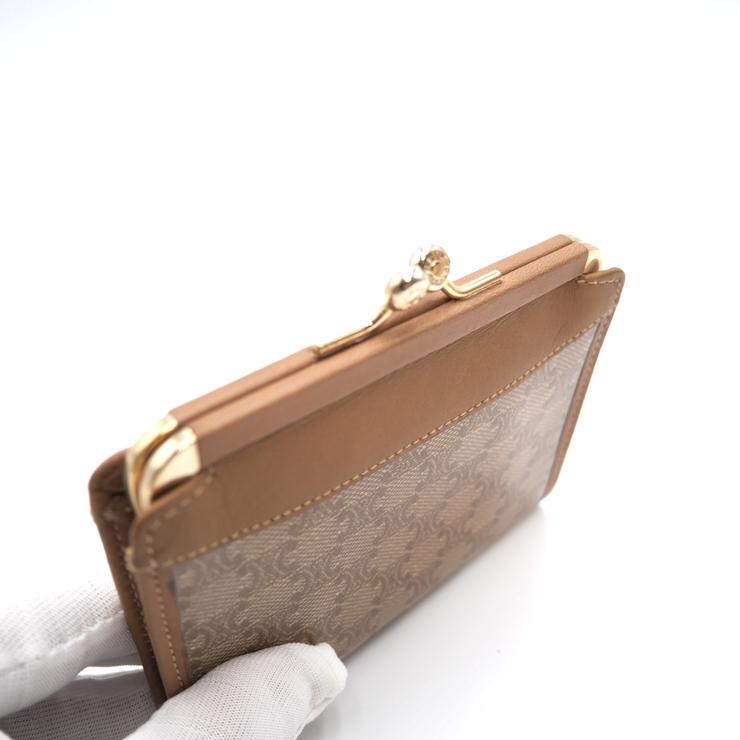 CELINE（セリーヌ） マカダム ヴィンテージ がま口コインケース 小銭