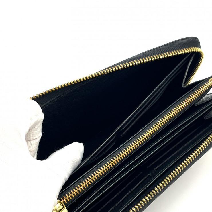 LOUIS VUITTON エピレザー 長財布 ブラック LOUIS VUITTON（ルイ・ヴィトン） エピ ジッピー・ウォレット 長財布