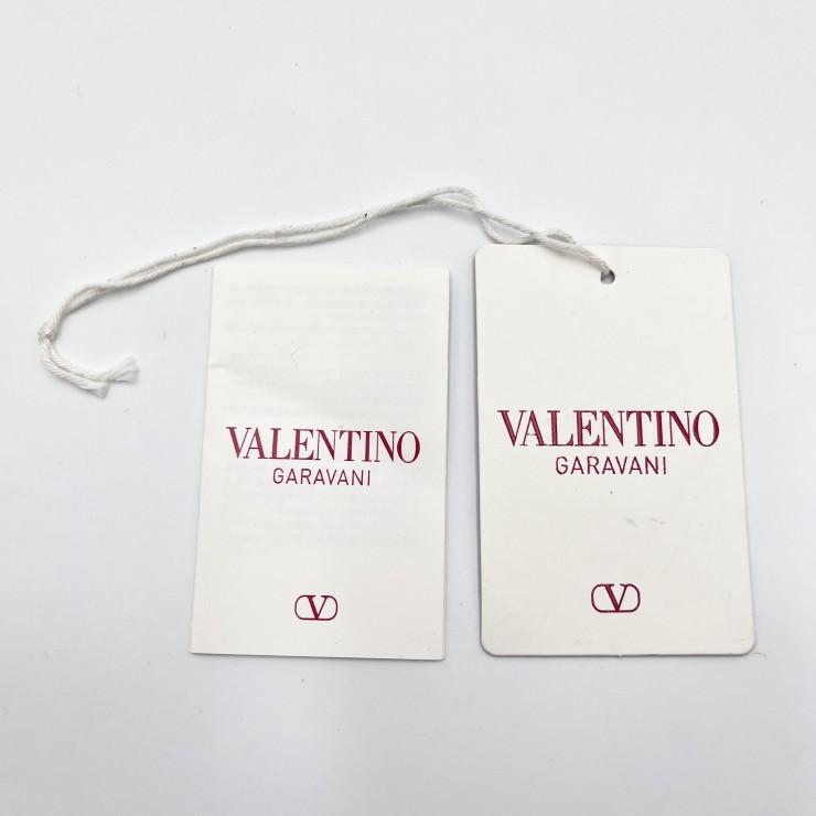 VALENTINO GARAVANI（ヴァレンティノ）VLTNロゴ 2WAYトートバッグ フェルト グレー レザー ブラック レディース_18