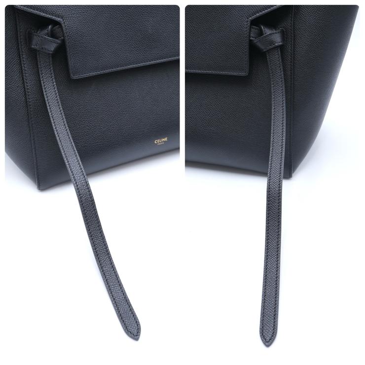 CELINE ベルトバッグ ブラック ハンドバッグ CELINE（セリーヌ） ベルトバッグ ミディアム 2WAY ハンドバッグ