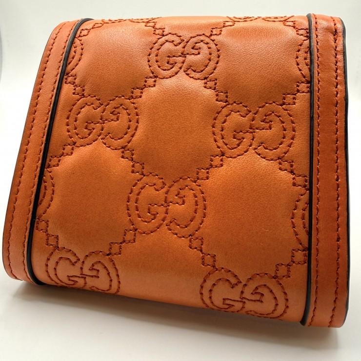 GUCCI（グッチ） GGマトラッセ カードケース ウォレット 二つ折り財布