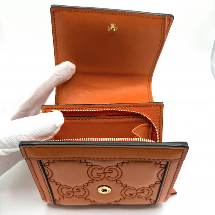 GUCCI（グッチ） GGマトラッセ カードケース ウォレット 二つ折り財布