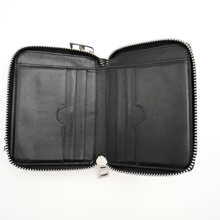 LOEWE（ロエベ） アナグラム ダブルジップ 二つ折り財布 コンパクト