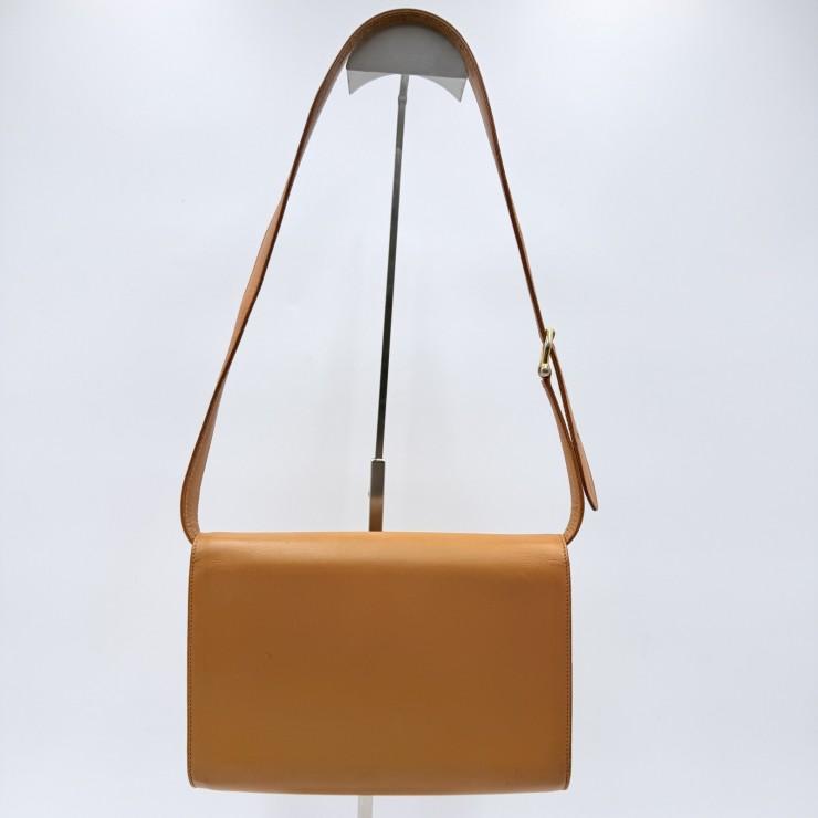 CELINE（セリーヌ） 馬車金具 ヴィンテージ レザー ショルダーバッグ