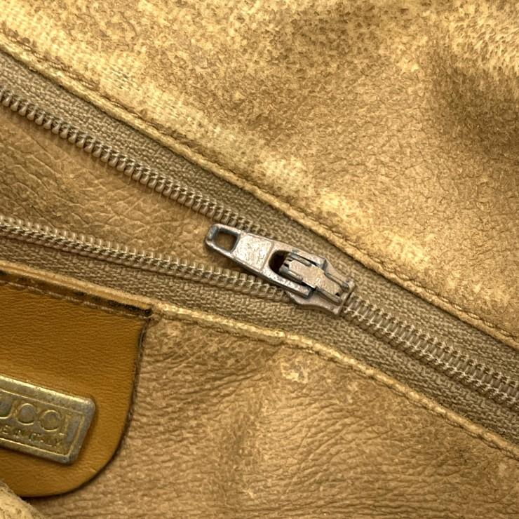 GUCCI（グッチ） ヴィンテージ マイクロGG 巾着ショルダーバッグ 