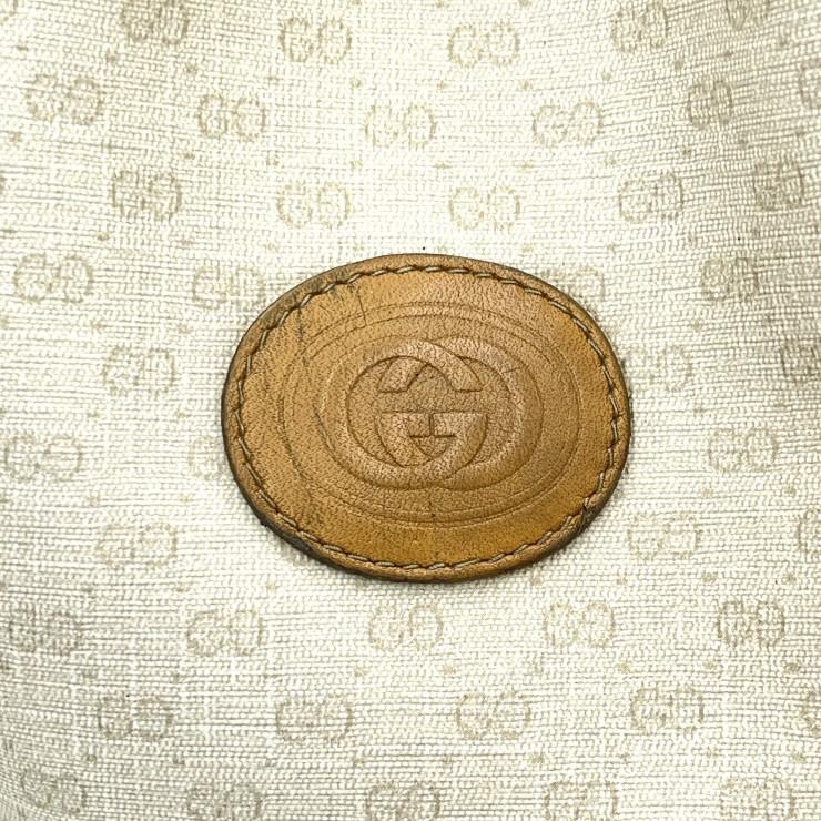 GUCCI（グッチ） ヴィンテージ マイクロGG 巾着ショルダーバッグ