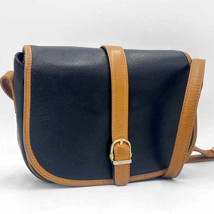CELINE（セリーヌ） ヴィンテージ ショルダーバッグ サドルバッグ 