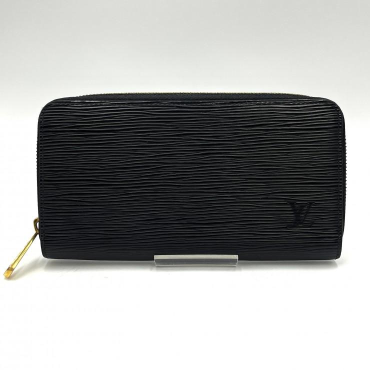 ルイヴィトン ジッピーウォレット エピ ノワールラウンドファスナー ゴールド金具 LOUIS VUITTON（ルイ・ヴィトン） エピ ジッピー・ウォレット 長財布