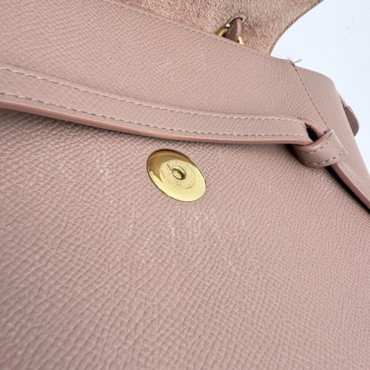 CELINE(セリーヌ) ショルダーバッグ クラシック ミディアム ピンクベージュ Celine Pre-Owned 1990-2023 クラシック ボックス ショルダーバッグ M