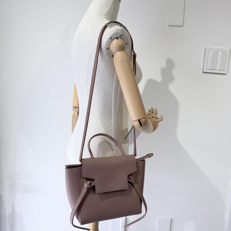 CELINE（セリーヌ） ベルトバッグ ナノ 2WAYショルダーバッグ