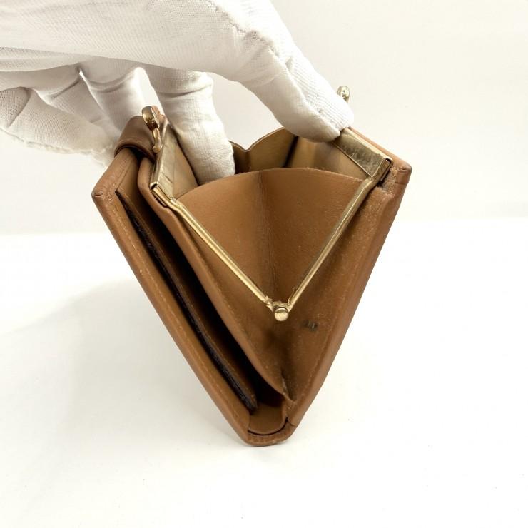 CELINE ヴィンテージ 二つ折り財布 CELINE（セリーヌ） マカダム ヴィンテージ がま口 二つ折り財布