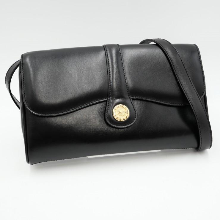 セリーヌ CELINE サルキー 馬車金具 レザー クラッチバッグ ヴィンテージ CELINE（セリーヌ） 馬車金具 ヴィンテージ ショルダーバッグ クラッチ