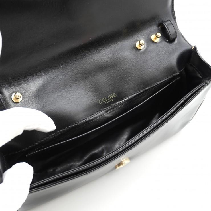 CELINE（セリーヌ） 馬車金具 ヴィンテージ ショルダーバッグ クラッチ