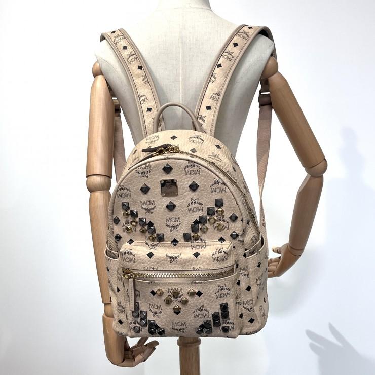 MCM（エムシーエム） Stark ヴィンテージ スタッズ バックパック