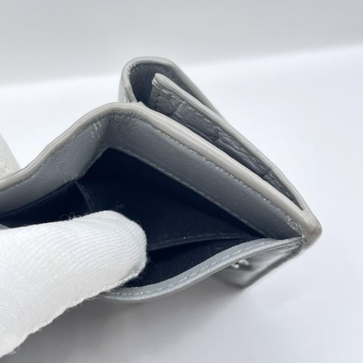BALENCIAGA（バレンシアガ） ペーパー ミニウォレット 三つ折り財布
