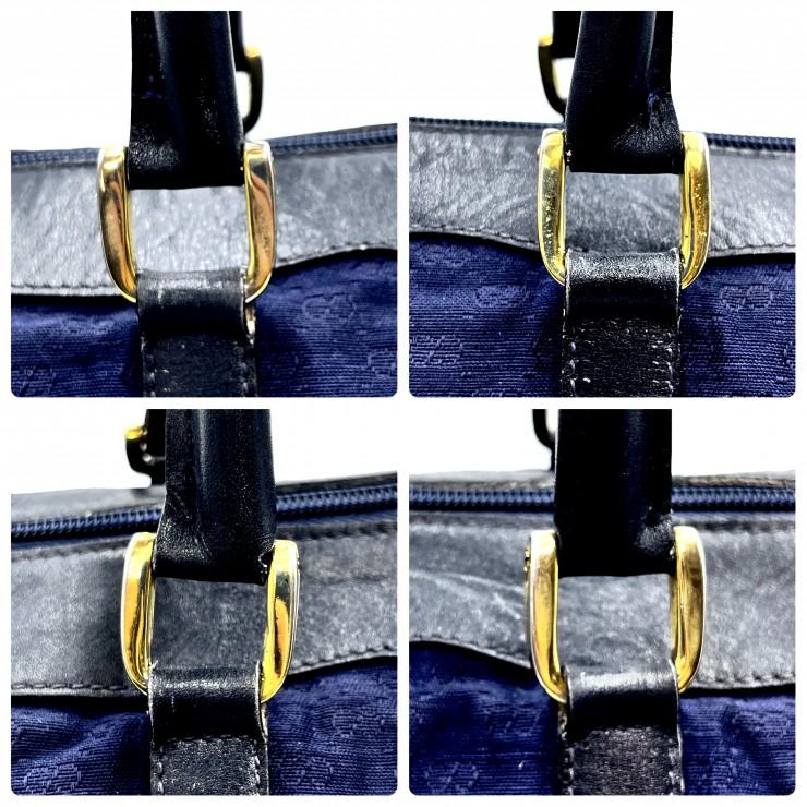 GUCCI マイクロGG ボストンバッグ オールドGUCCI GUCCI（グッチ） ヴィンテージ マイクロGG ミニボストンバッグ