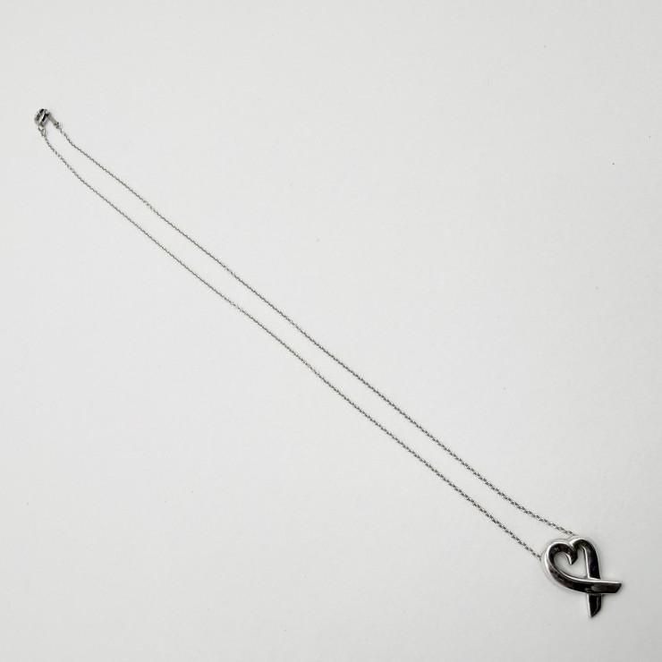 TIFFANY&Co.（ティファニー）ラビング ハート ペンダント ネックレス SV925 41cm レディース_8