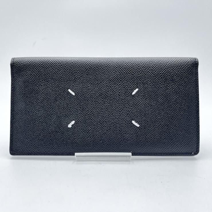 Maison Margiela（メゾン マルジェラ）4ステッチ 長財布 ブラック