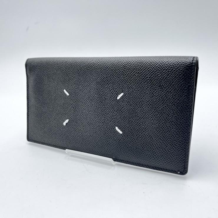 Maison Margiela（メゾン マルジェラ）4ステッチ 長財布 ブラック
