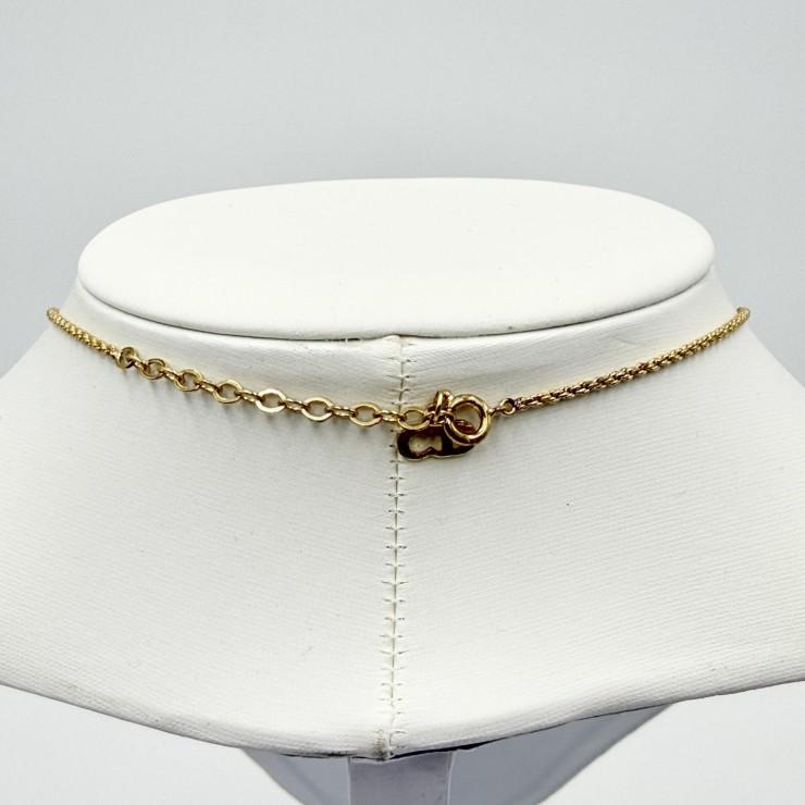 Christian Dior（クリスチャン・ディオール）ヴィンテージ CDロゴ ネックレス ゴールドカラー_7