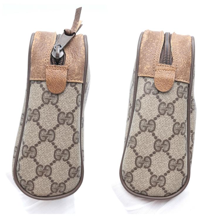 Gucci グッチ　GGプラスシェリー　PVC　セカンドバッグ クラッチバッグ GUCCI（グッチ） オールドグッチ GGプラス シェリーライン