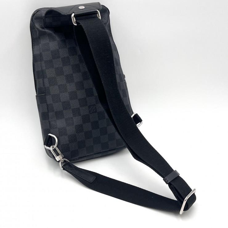 LOUIS VUITTON（ルイヴィトン）アヴェニュー・スリングバッグ ダミエ・グラフィット メンズ ボディバッグ ブラック_6