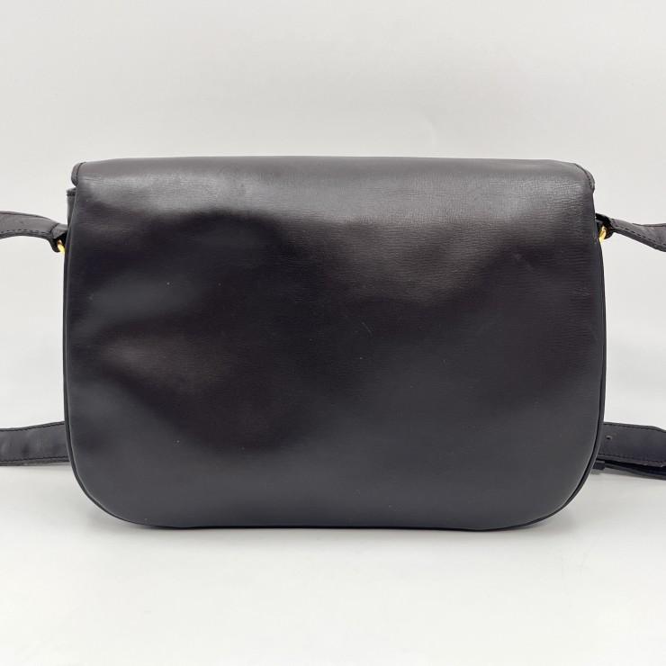 CELINE（セリーヌ） 馬車金具 ヴィンテージ ショルダーバッグ レザー