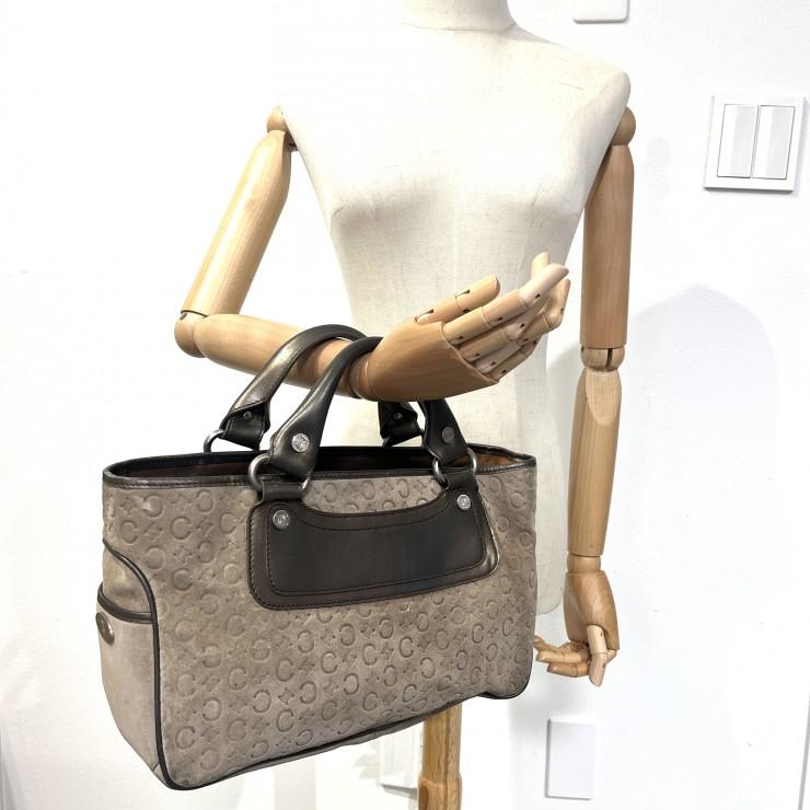 CELINE セリーヌ Cマカダム ブギーバッグ ハンドバッグ トートバッグ CELINE（セリーヌ） ブギーバッグ Cマカダム ヴィンテージ