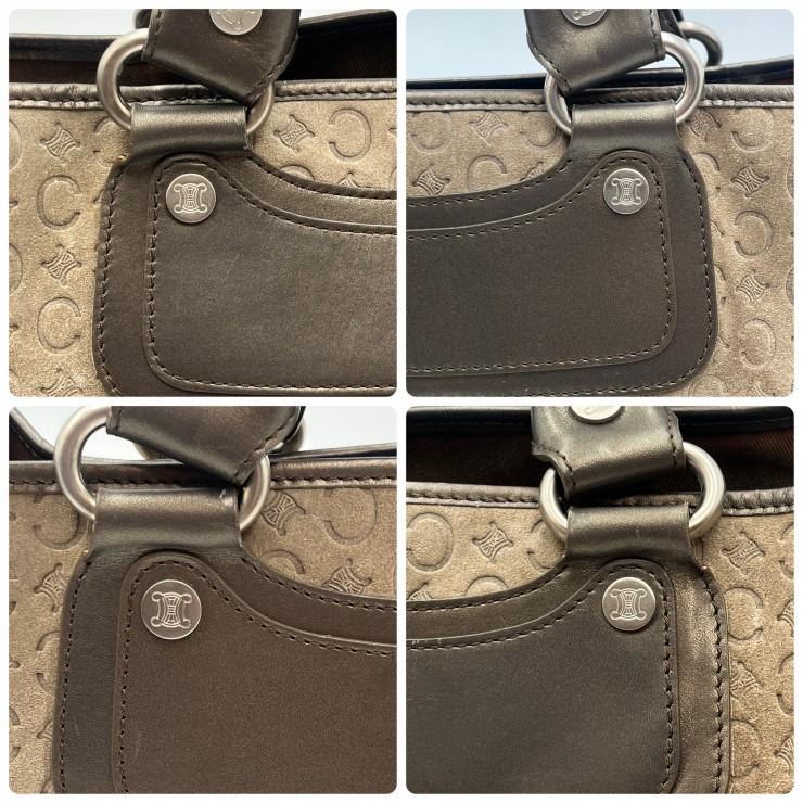 CELINE セリーヌ Cマカダム ブギーバッグ ハンドバッグ トートバッグ CELINE（セリーヌ） ブギーバッグ Cマカダム ヴィンテージ