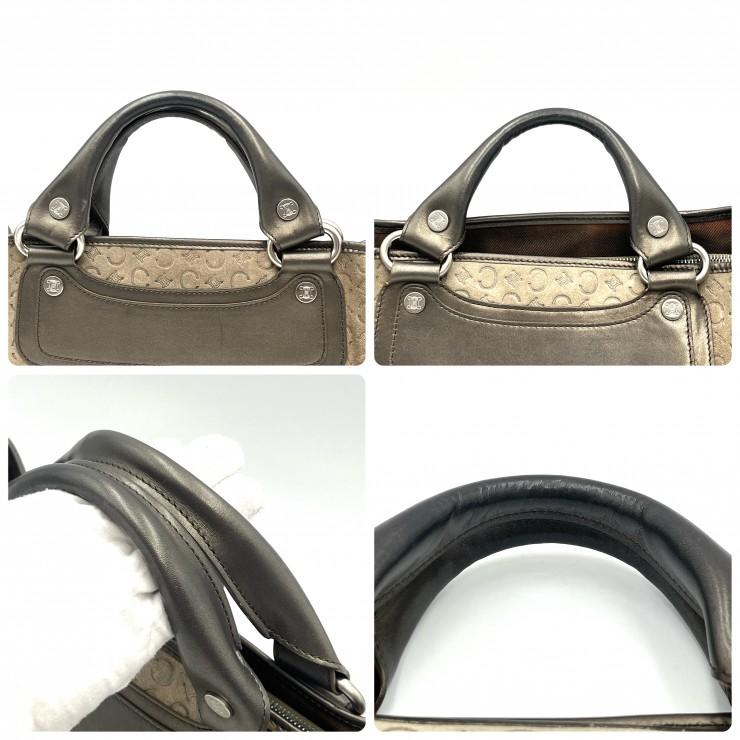 CELINE セリーヌ Cマカダム ブギーバッグ ハンドバッグ トートバッグ CELINE（セリーヌ） ブギーバッグ Cマカダム ヴィンテージ