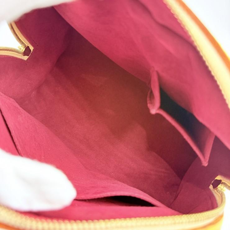 LOUIS VUITTON（ルイ・ヴィトン）プリシラ ヴィンテージ ハンドバッグ マルチカラー ホワイト レザー ゴールドトーン金具 レディース_18