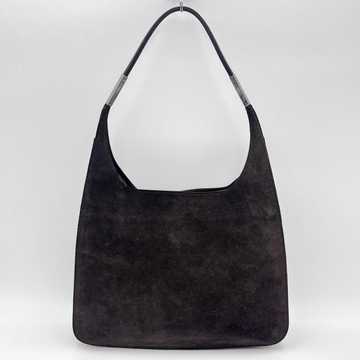 GUCCI（グッチ） ヴィンテージ ワンショルダーバッグ スエード レザー