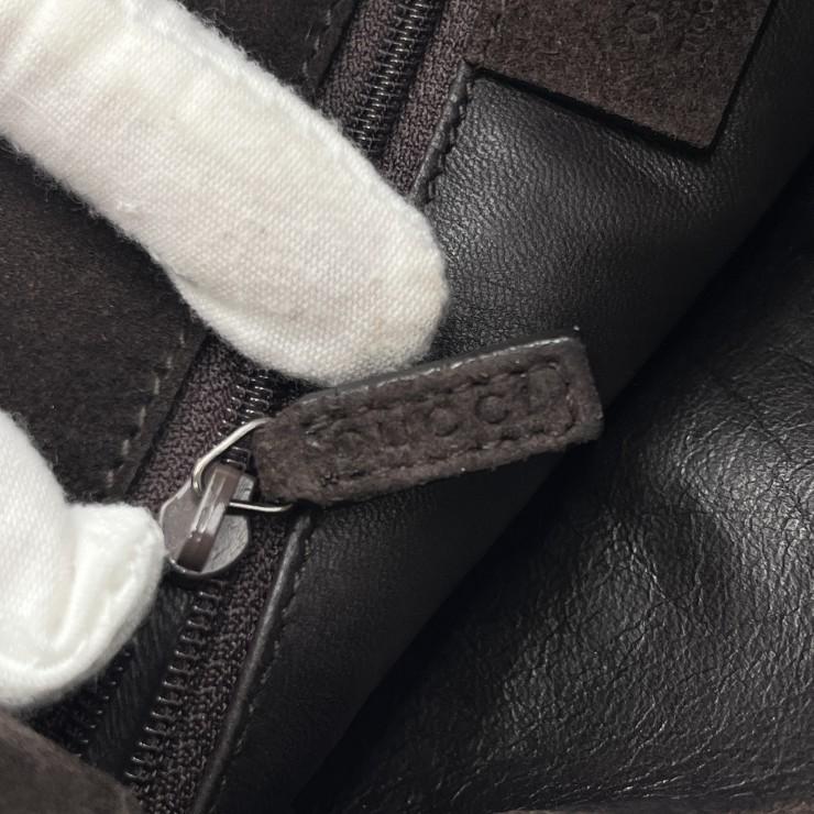 GUCCI（グッチ） ヴィンテージ ワンショルダーバッグ スエード レザー