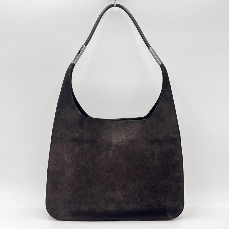 GUCCI（グッチ） ヴィンテージ ワンショルダーバッグ スエード レザー