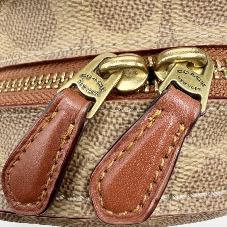 COACH（コーチ） ミニ バックパック リュックサック シグネチャー PVC