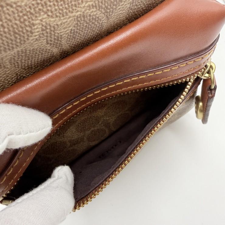 未使用級✨COACH コーチ ミニリュック バックパック シグネチャー PVC COACH（コーチ） ミニ バックパック リュックサック シグネチャー PVC