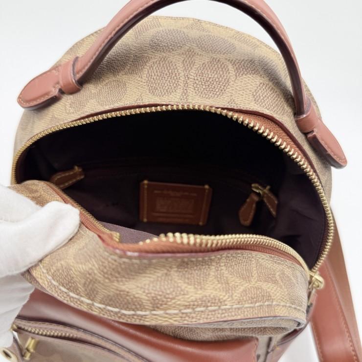 COACH（コーチ） ミニ バックパック リュックサック シグネチャー PVC