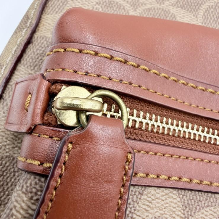 COACH（コーチ） ミニ バックパック リュックサック シグネチャー PVC