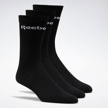 セール価格 返品可 リーボック公式 ソックス Reebok アクティブ コア クルー 3足組 Active Core Crew Socks 3 Pairs