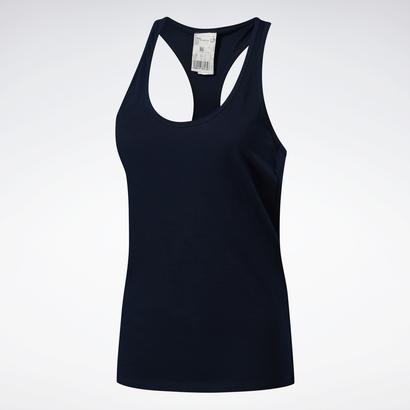 【リーボック公式】コットン レーサー タンクトップ / GB W COTTON RACER TANK VCTR （ブルー）｜reebok｜09