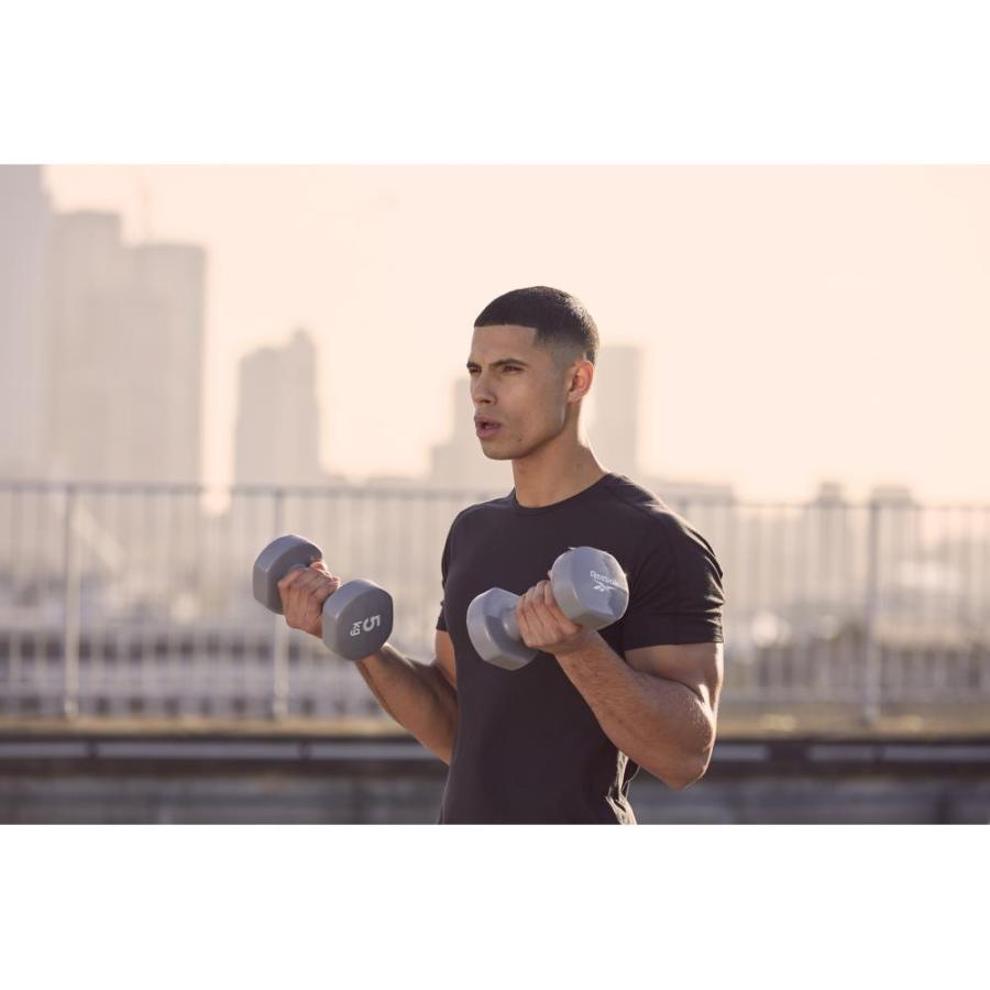 Reebok（リーボック） ソフトコーティング ダンベル 5kg 2個セット
